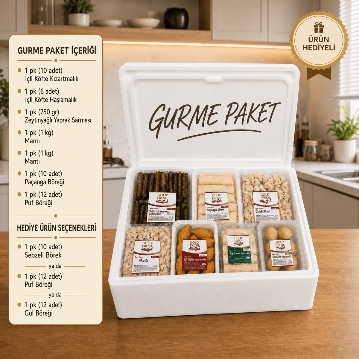Goldfresh Mutfak Gurme Paket