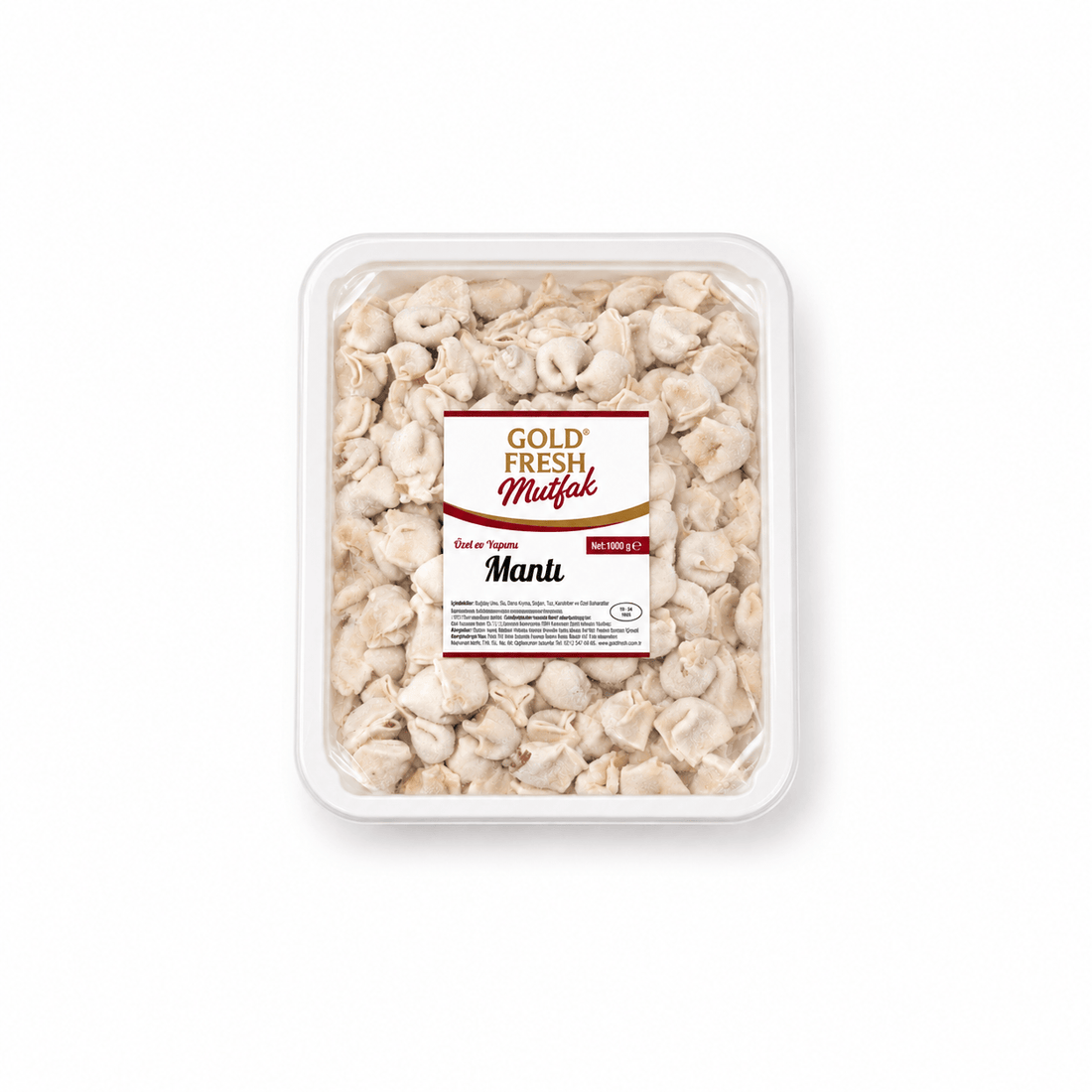 Goldfresh Mutfak Bohça Mantısı - 1000 Gr