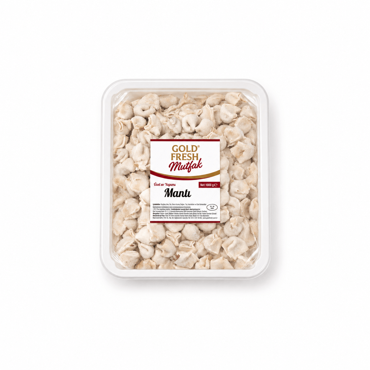 Goldfresh Mutfak Bohça Mantısı - 1000 Gr
