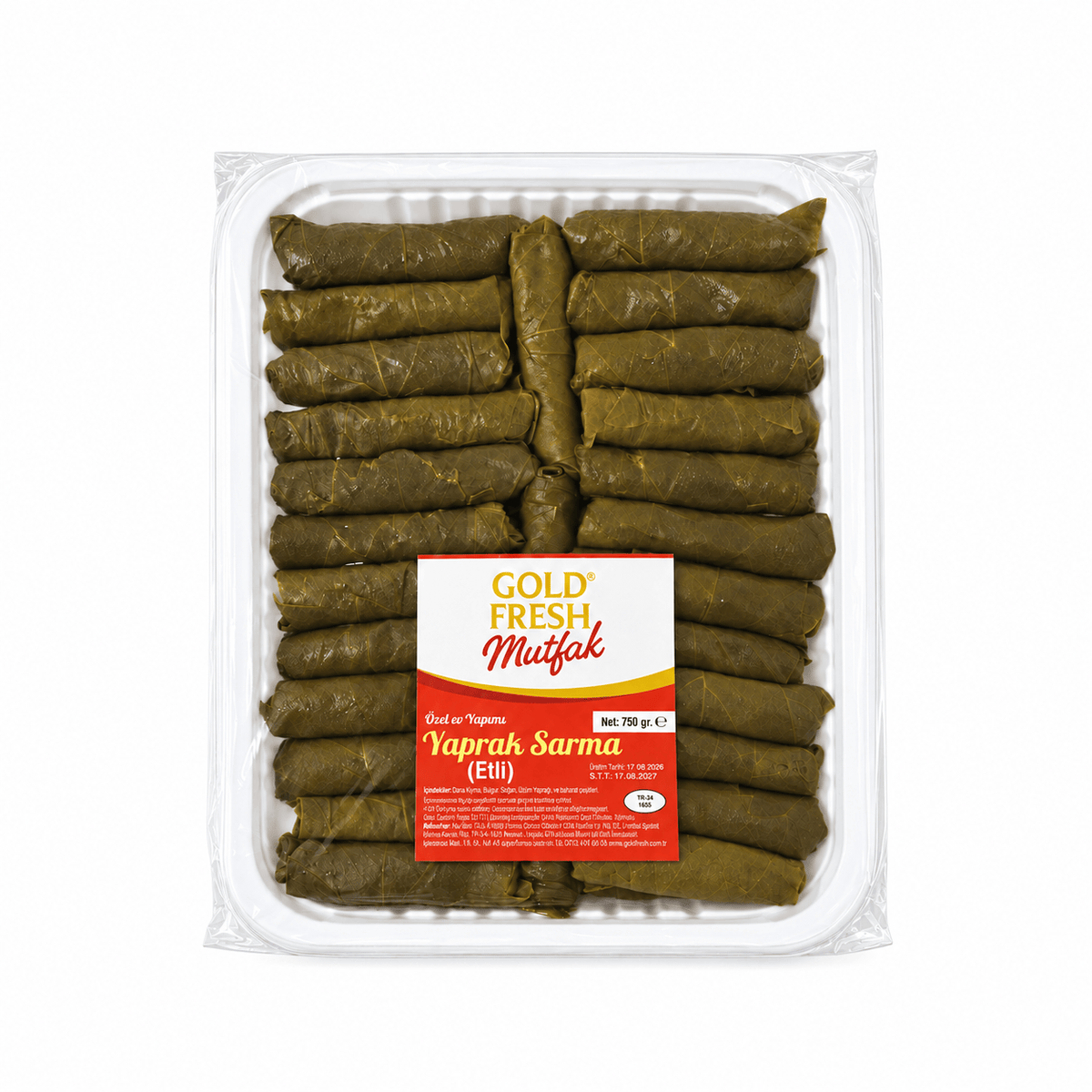 Goldfresh Mutfak Etli Yaprak Sarması 750gr