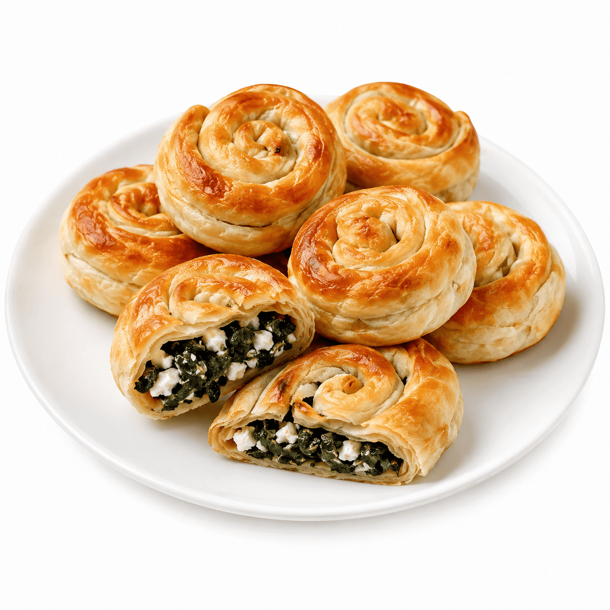 Goldfresh Mutfak Ev Yapımı Gül Böreği (Ispanaklı-Peynirli)- (12 Adet)/1000Gr
