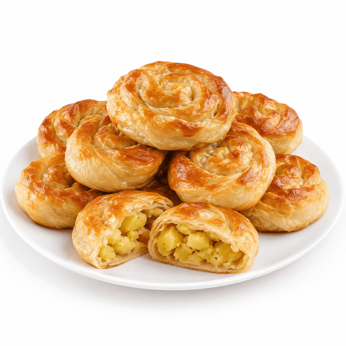 Goldfresh Mutfak Ev Yapımı Gül Böreği (Patatesli)- (12 Adet)/1000Gr