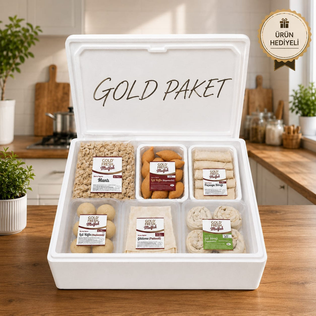 Goldfresh Mutfak Gold Paket