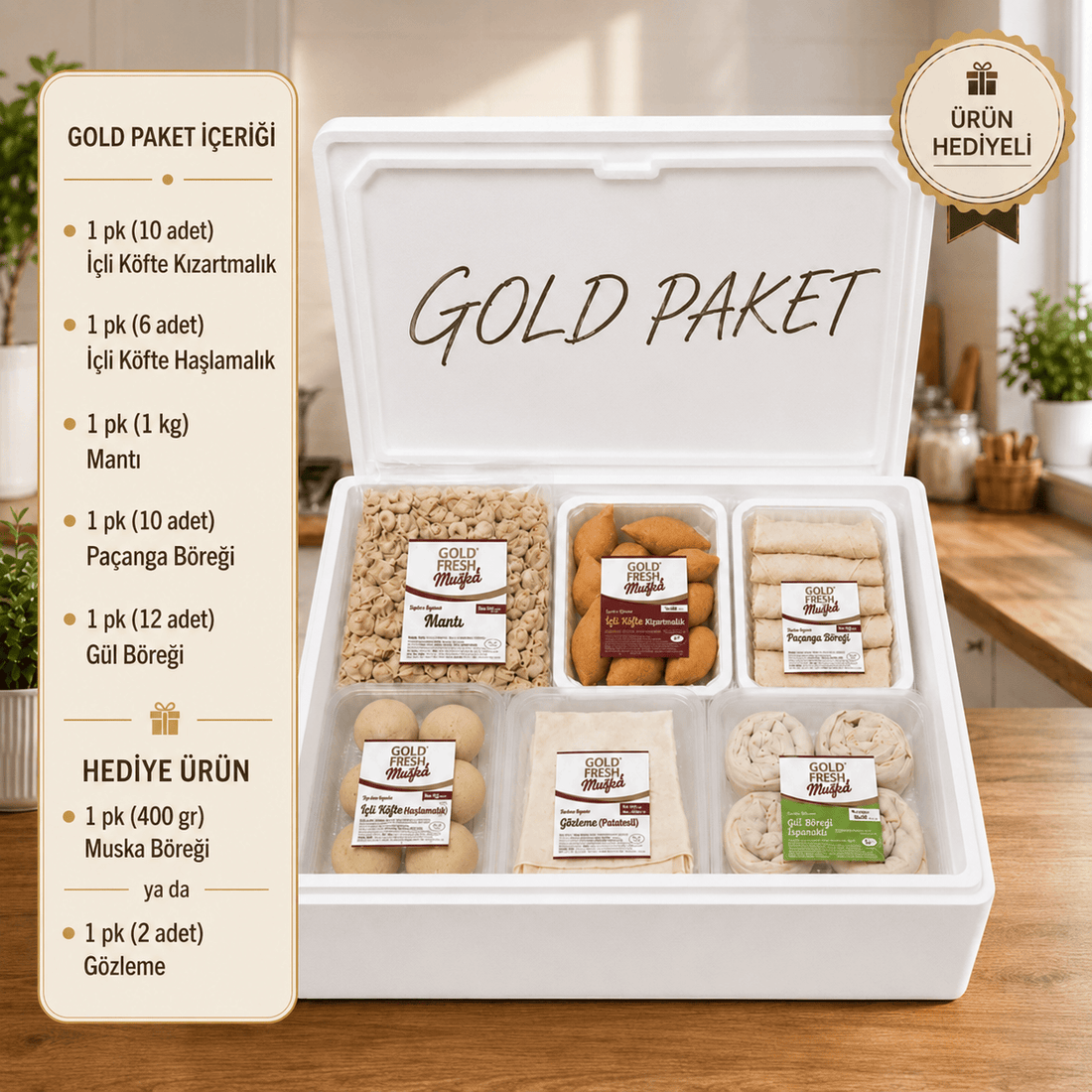 Goldfresh Mutfak Gold Paket