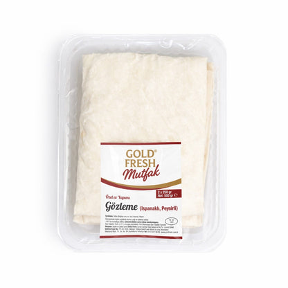 Goldfresh Mutfak Gözleme Özel Ev Yapımı (Ispanaklı-Peynirli) 500Gr