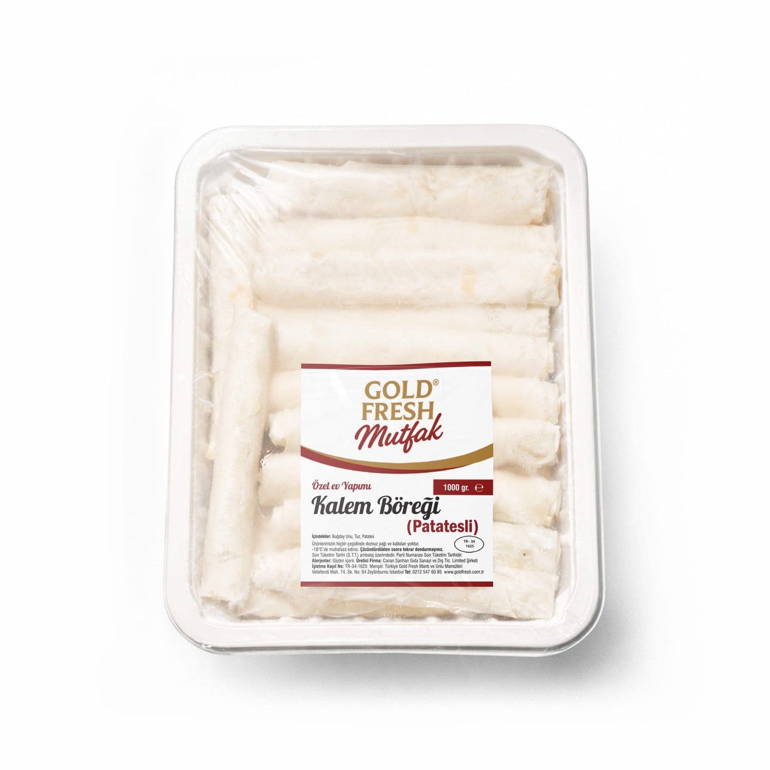 Goldfresh Mutfak Kalem Böreği Patatesli 1000 Gr