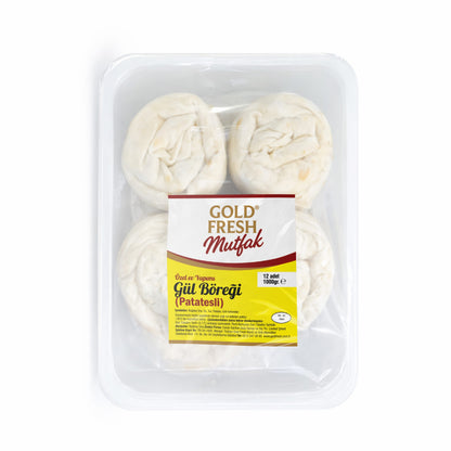 Goldfresh Mutfak Özel Ev Yapımı Gül Böreği (Patatesli) 1000Gr