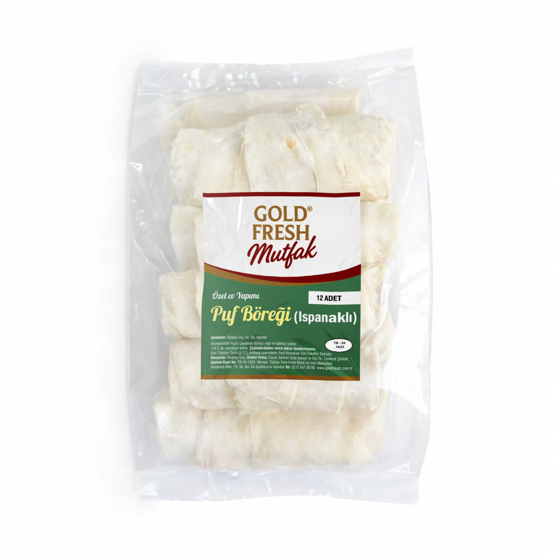 Goldfresh Mutfak Puf Böreği Ispanaklı