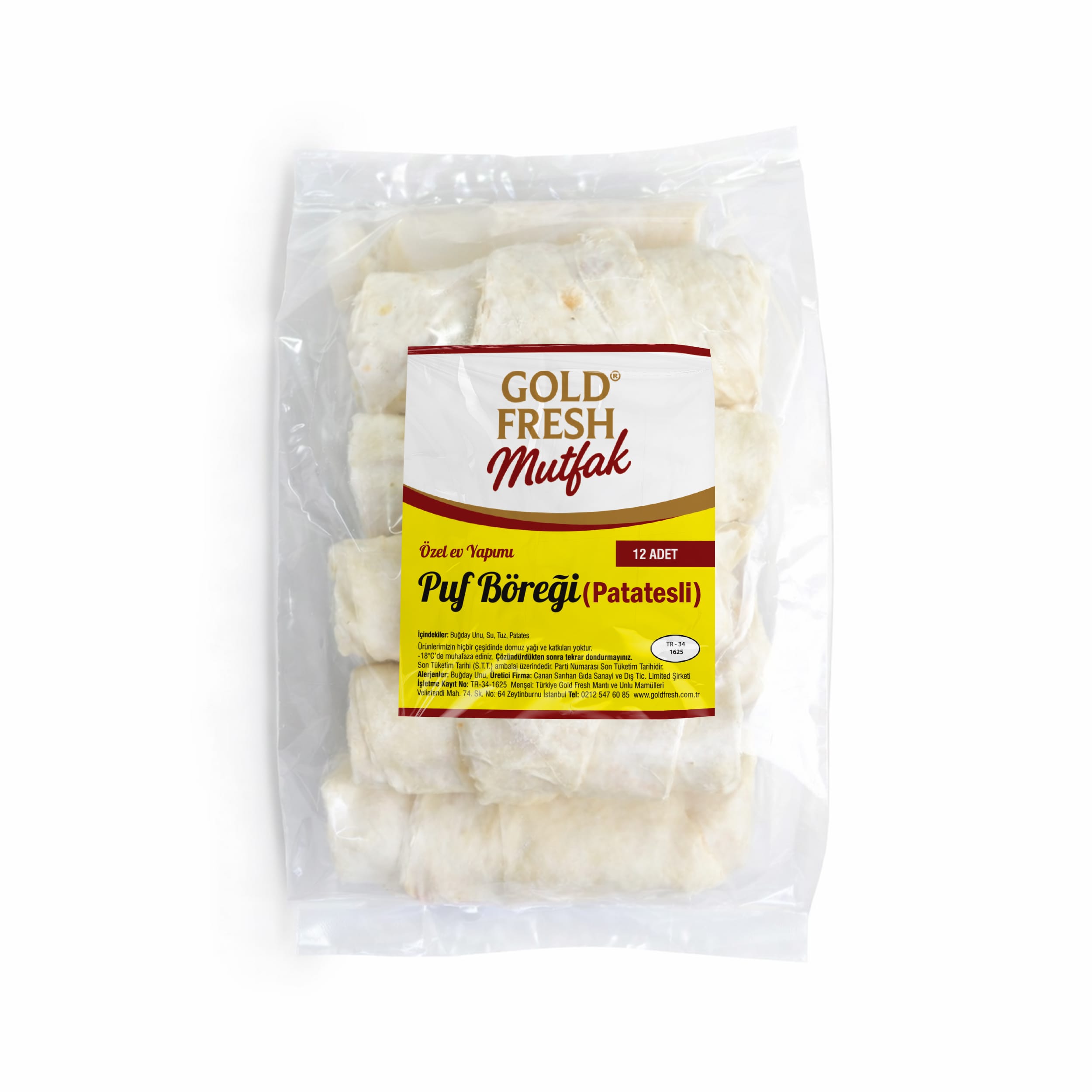 Goldfresh Mutfak Puf Böreği Patatesli
