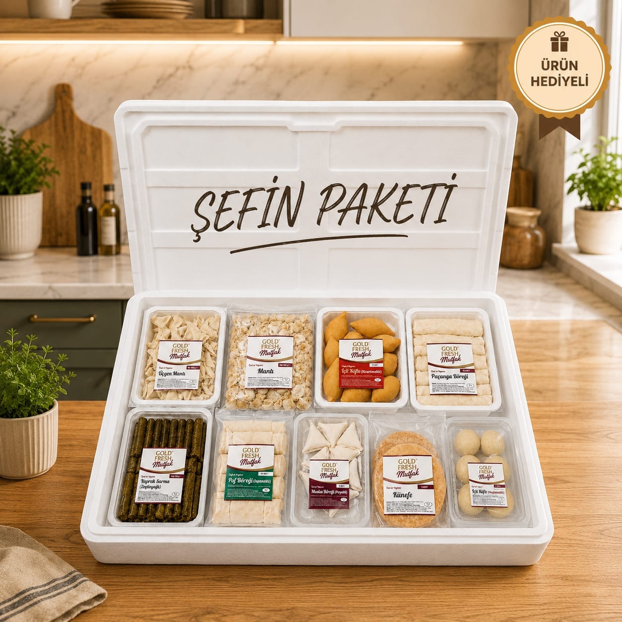 Goldfresh Mutfak Şefin Paketi
