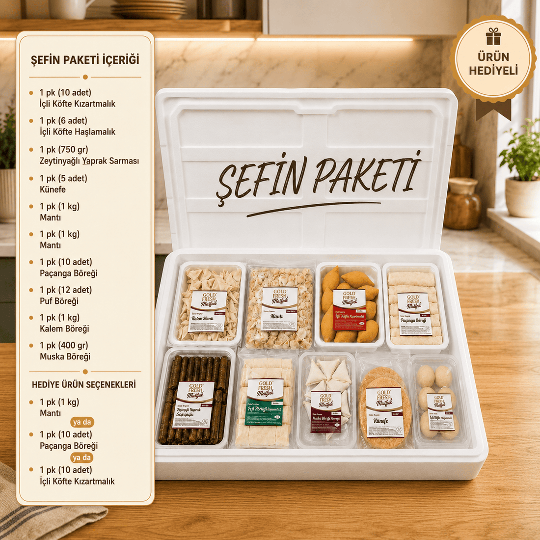 Goldfresh Mutfak Şefin Paketi